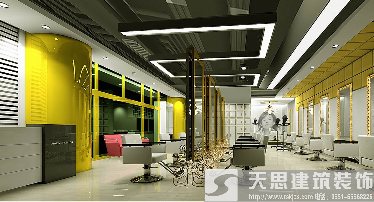 客源不斷從理發(fā)店裝修開(kāi)始